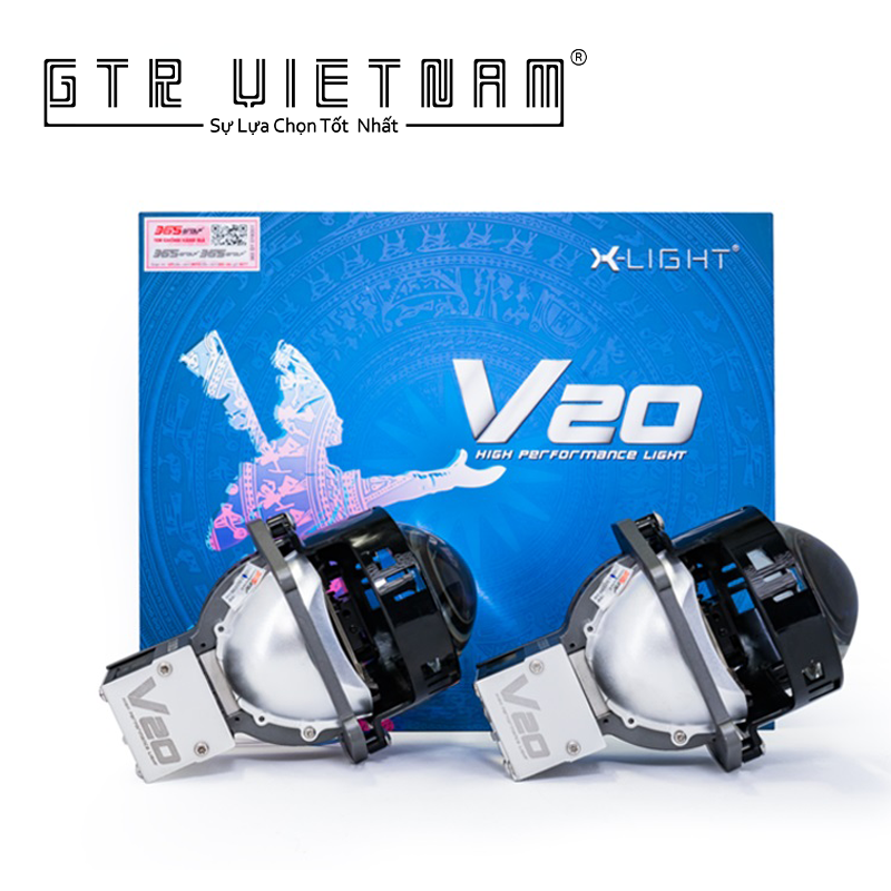 BI LED X-LIGHT V20 NEW 2021 NHIỆT MÀU 5000K